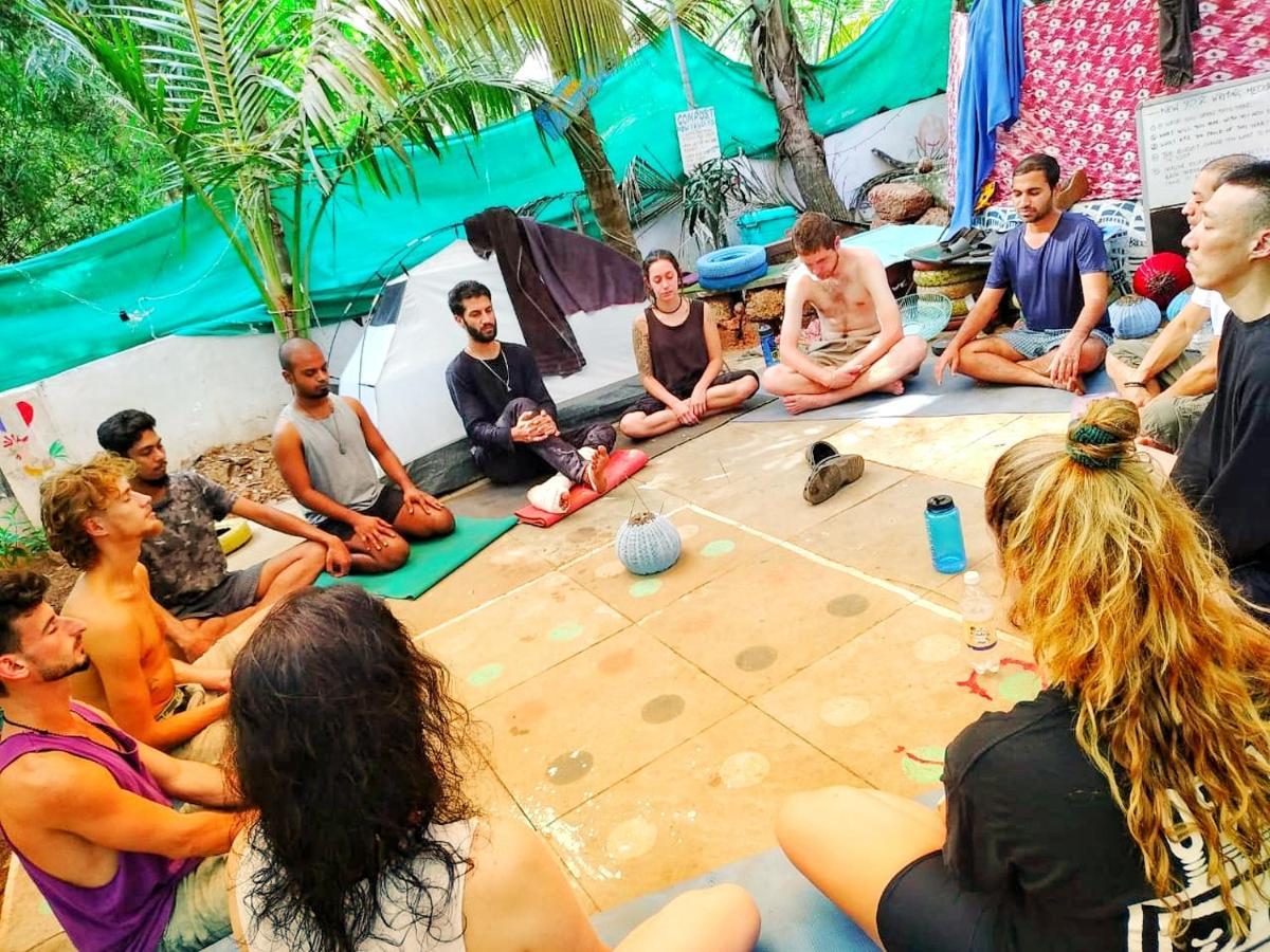 Bunkd Hostel, Anjuna Extérieur photo